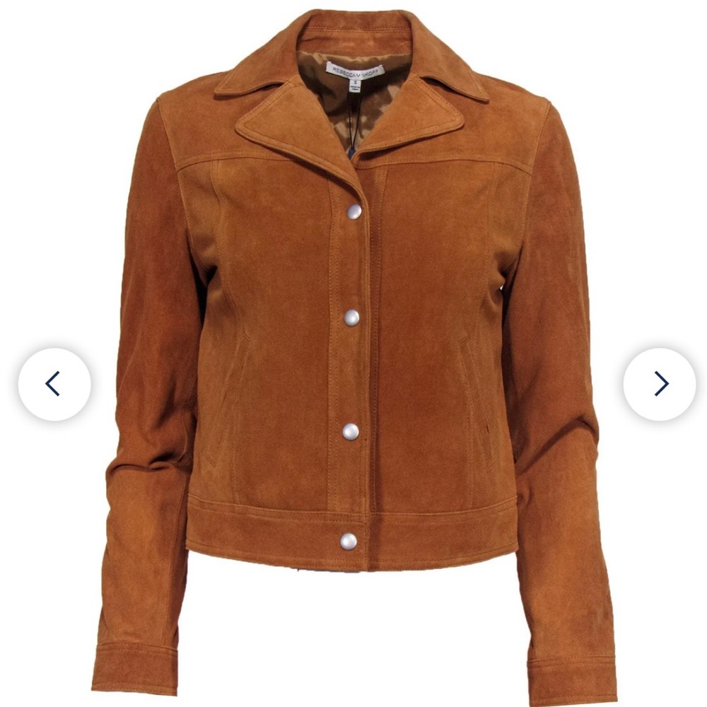 Rebecca minkoff goatskin jacket